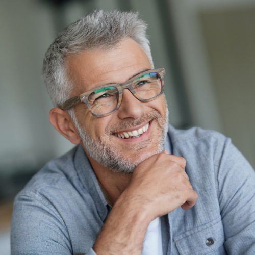 Middle-aged,Guy,With,Trendy,Eyeglasses